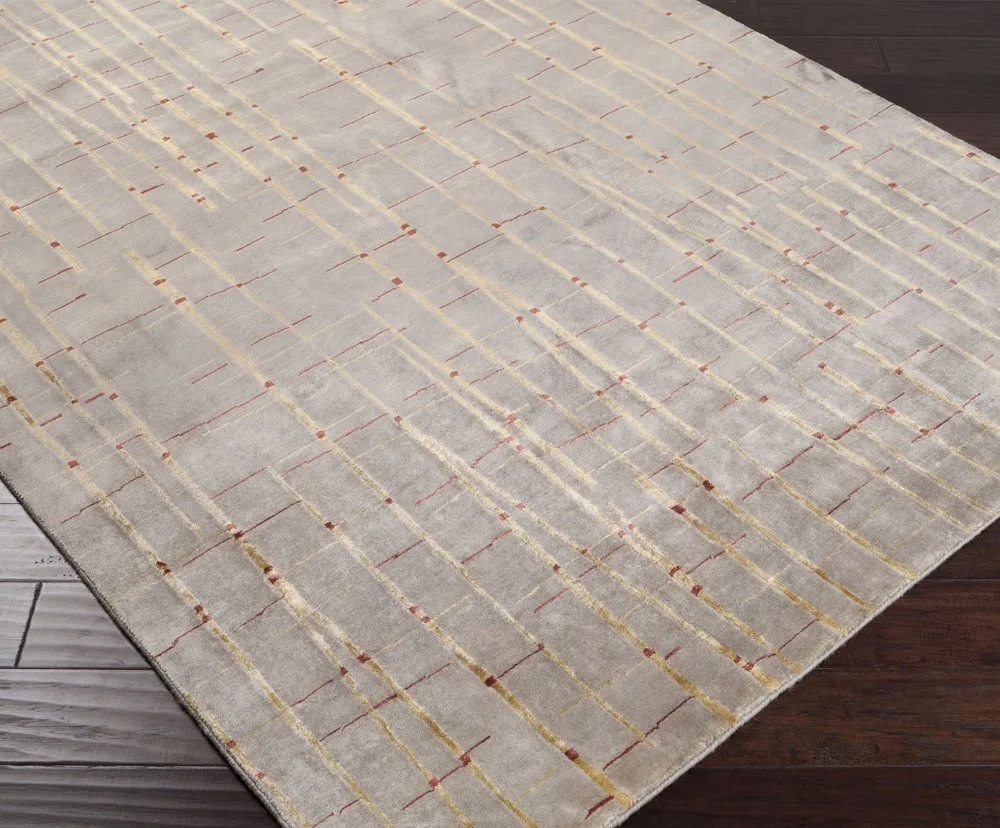 2017 New Design Handknotted Vegetable Silk Carpet