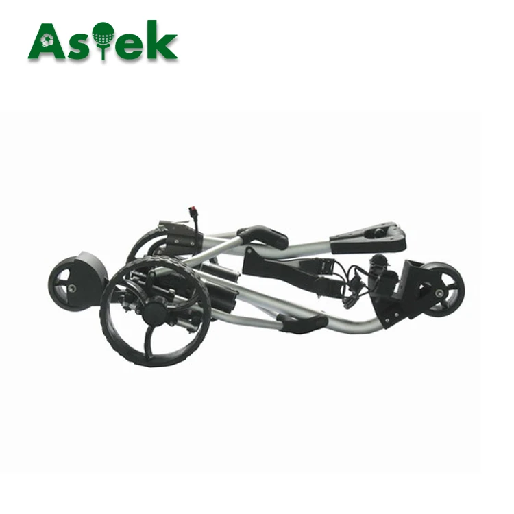 Aluminum Frame  Remote Control Golf Cart With Noiseless Turbo  Motor