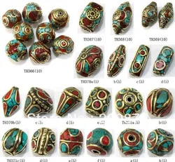 Bone, shell & Metal Jewelry Beads