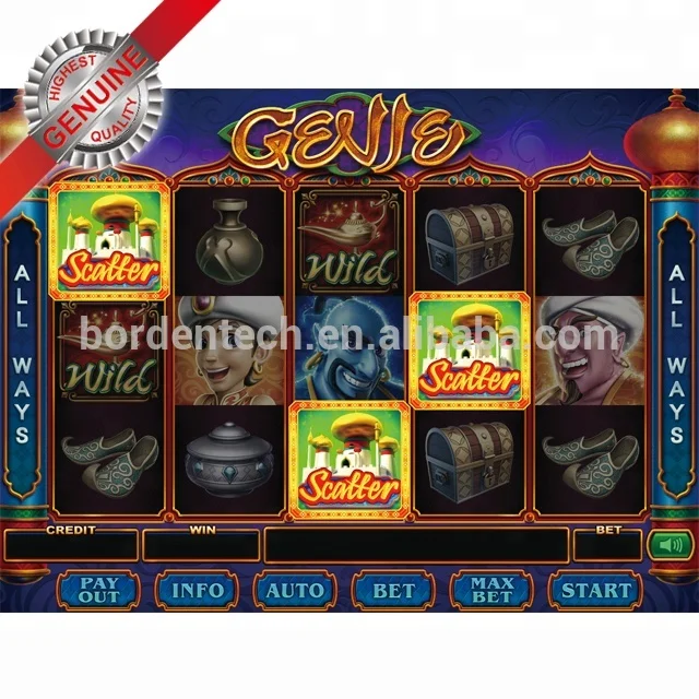 Taiwan tragamonedas juego - Genie juego maquina video juego al azar arcade pcb