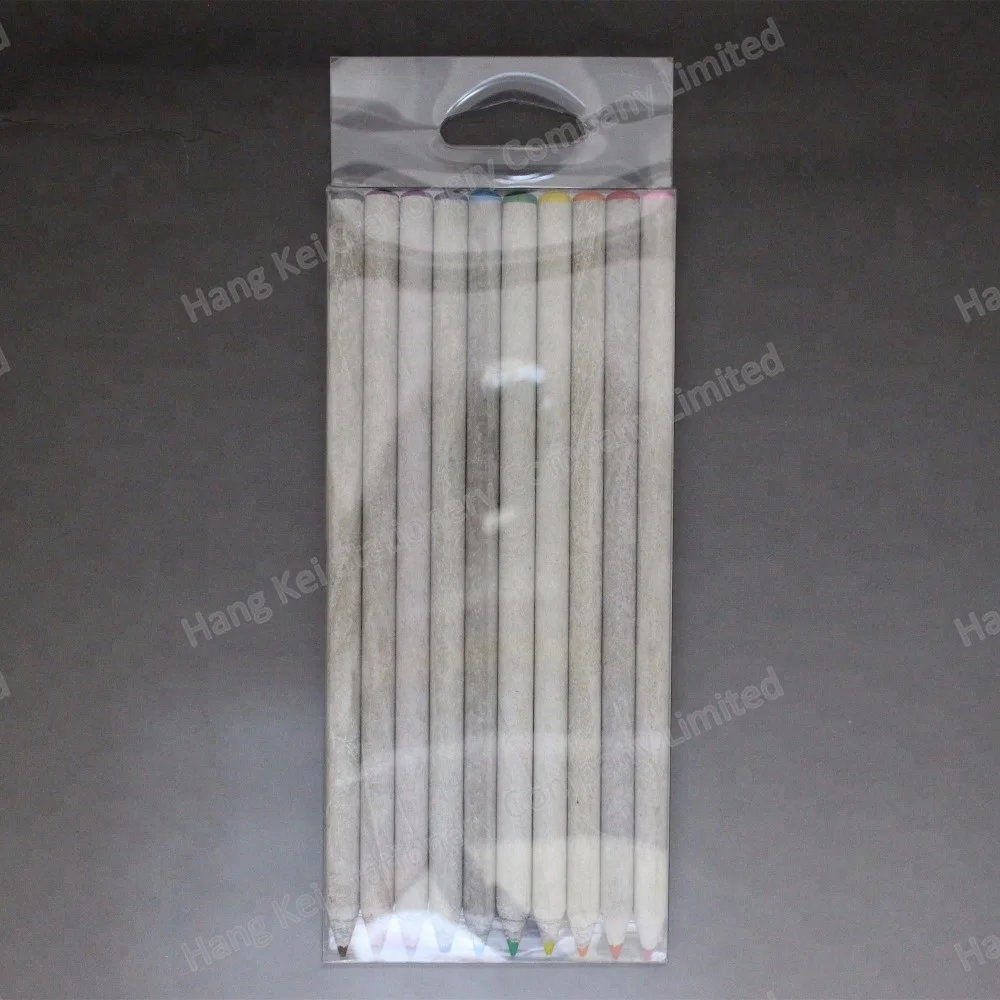 Standard size natural recycled newspaper printing color paper pencil bulk