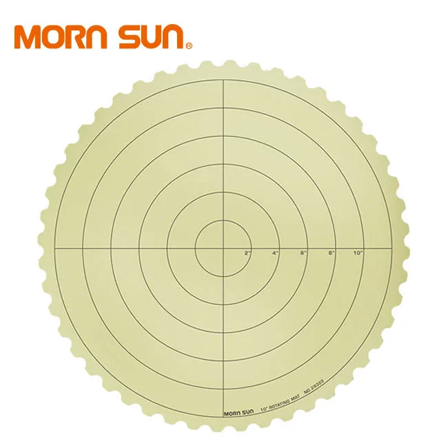 Amazon wholesale Taiwan supply Authenticated Anti-Slip eco friendly PP Rotary Craft Rotating Cutting Mat with Food-Grade Ink