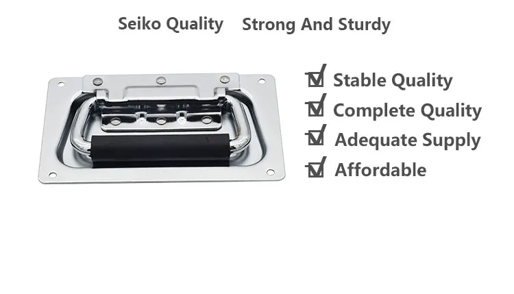 FAYSHING Equipment box embedded handle without spring black