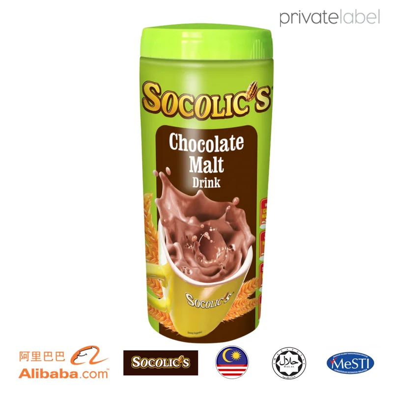 
Instant Chocolate Malt Powder Beverage Cacao Drink 3in1 