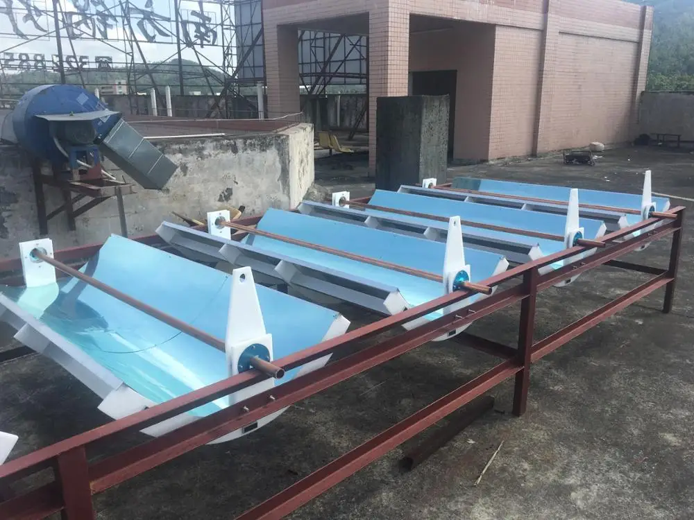 Набор солнечных коллекторов CSP