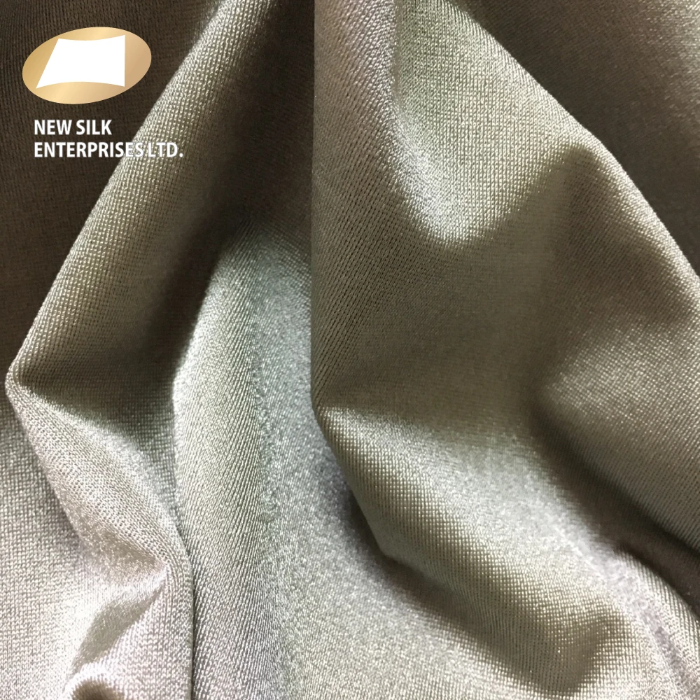 80 нейлон 20 спандекс тонкая яркая Золотая гладкая ткань для купальников