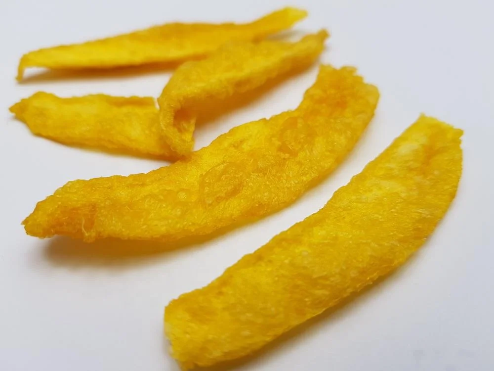 
Vacuum fried mango slices from Thailand 