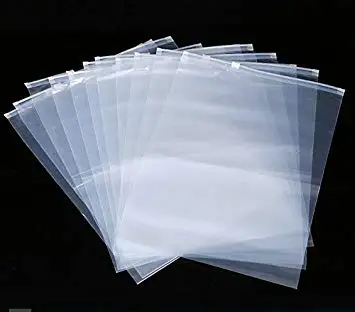 Slider PE clear transparent reusable/ Plastic polypropylene poly bag packaging for clothes