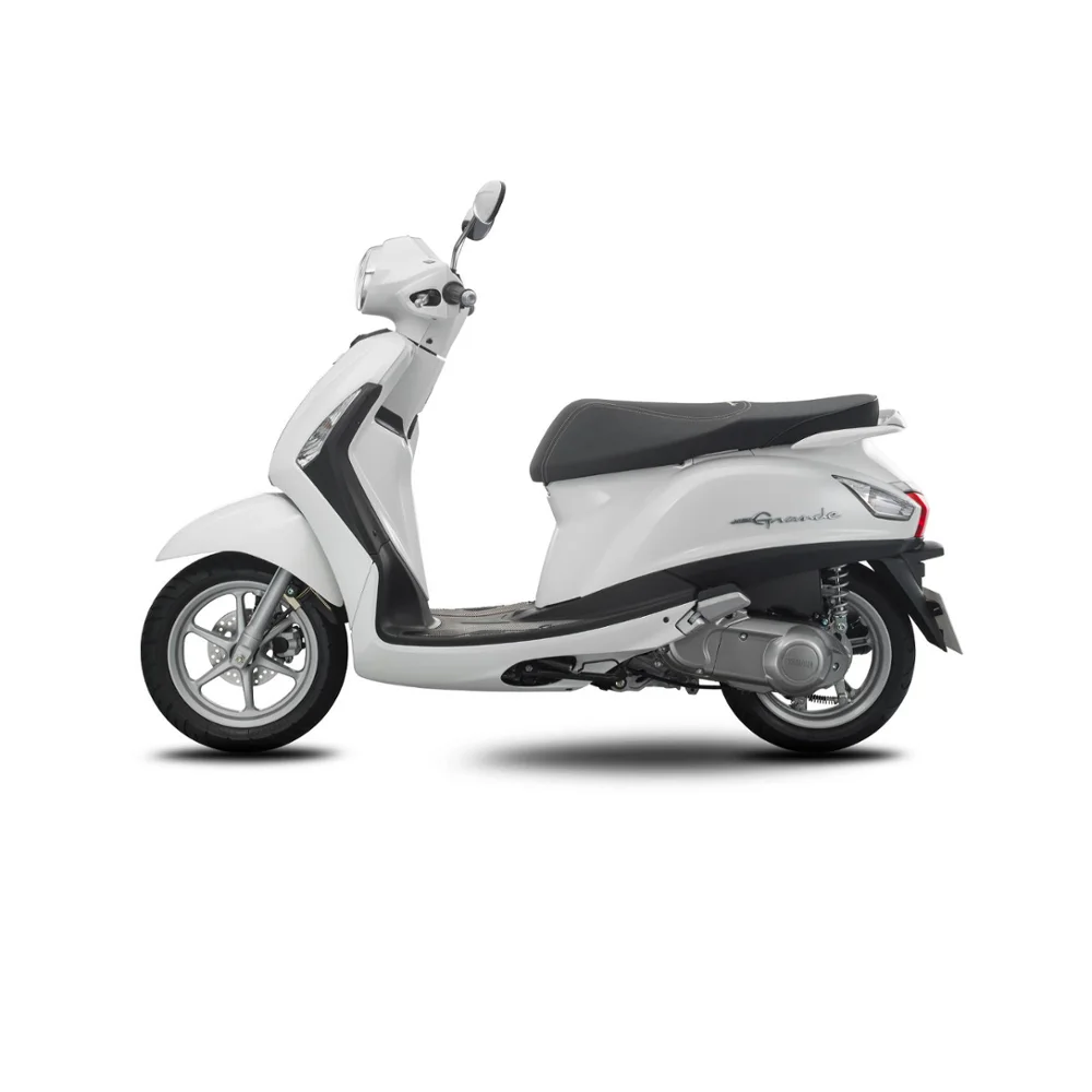 Hot sale new style scooter 125cc manufactured in Vietnam (Yamahv brand 2019) White/ Blue