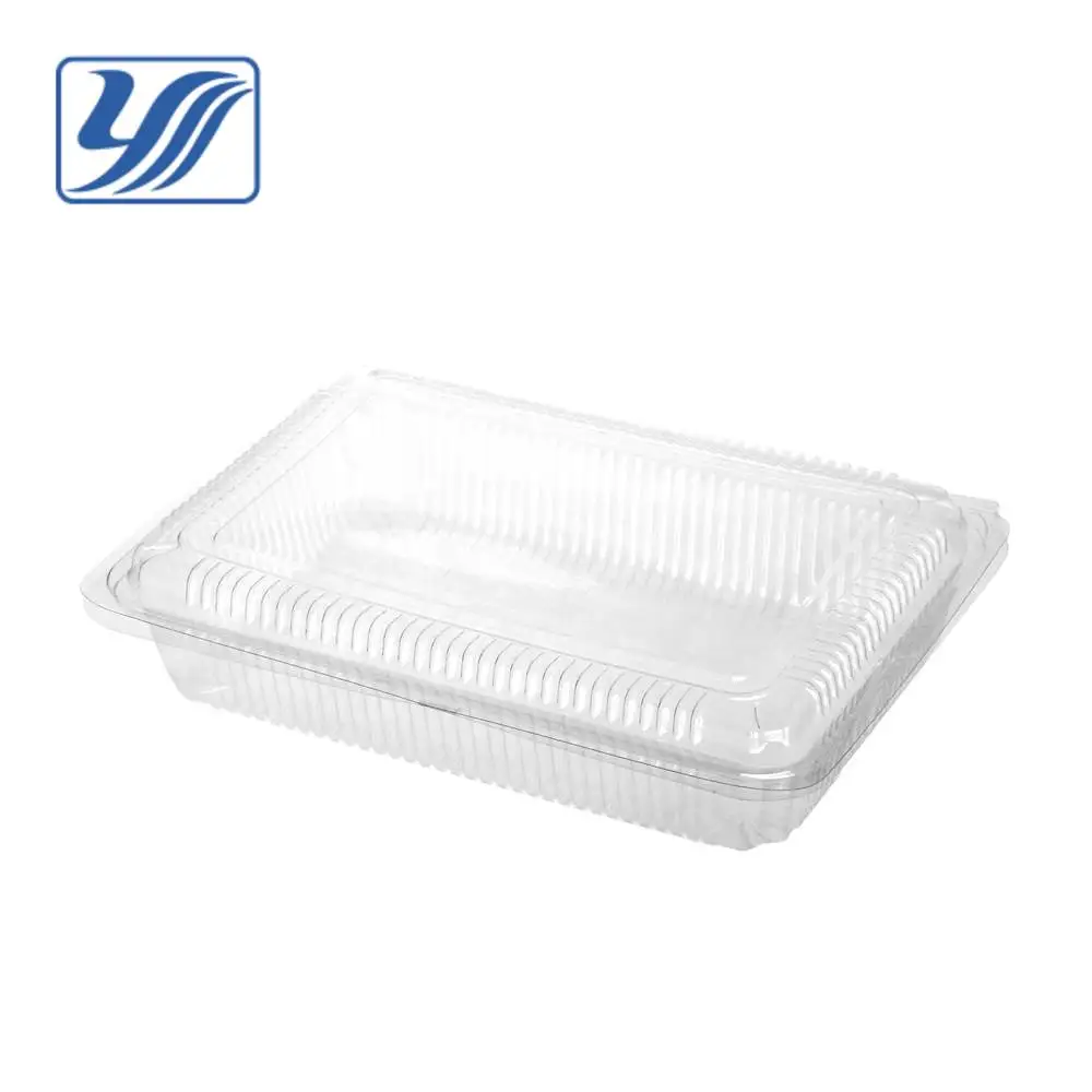 
Disposable OPS clear plastic food container 