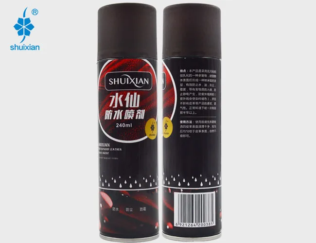 
240ml Shuixian Waterproof Spray for Shoes Aerosols shoe protector spray 