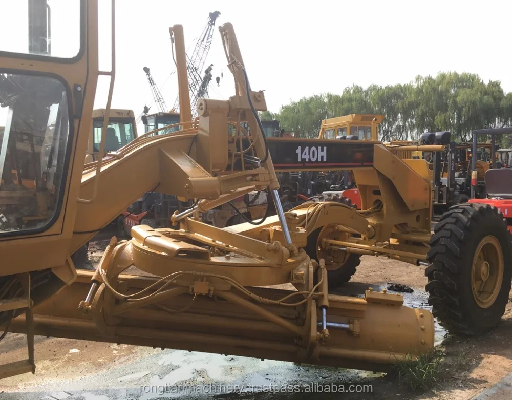 Good quality used cat motor grader 140H for sale/ cat grader with low price