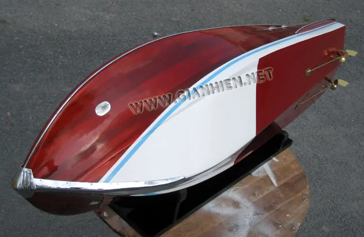 RIVA AQUARAMA SPECIAL X-LARGE WOODEN SPEED BOAT MODEL - CRAFT BOAT