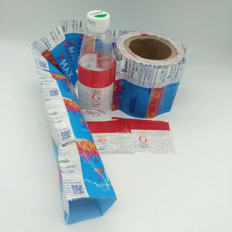 New design PVC shrink sleeve PET/PVC plastic wrap film