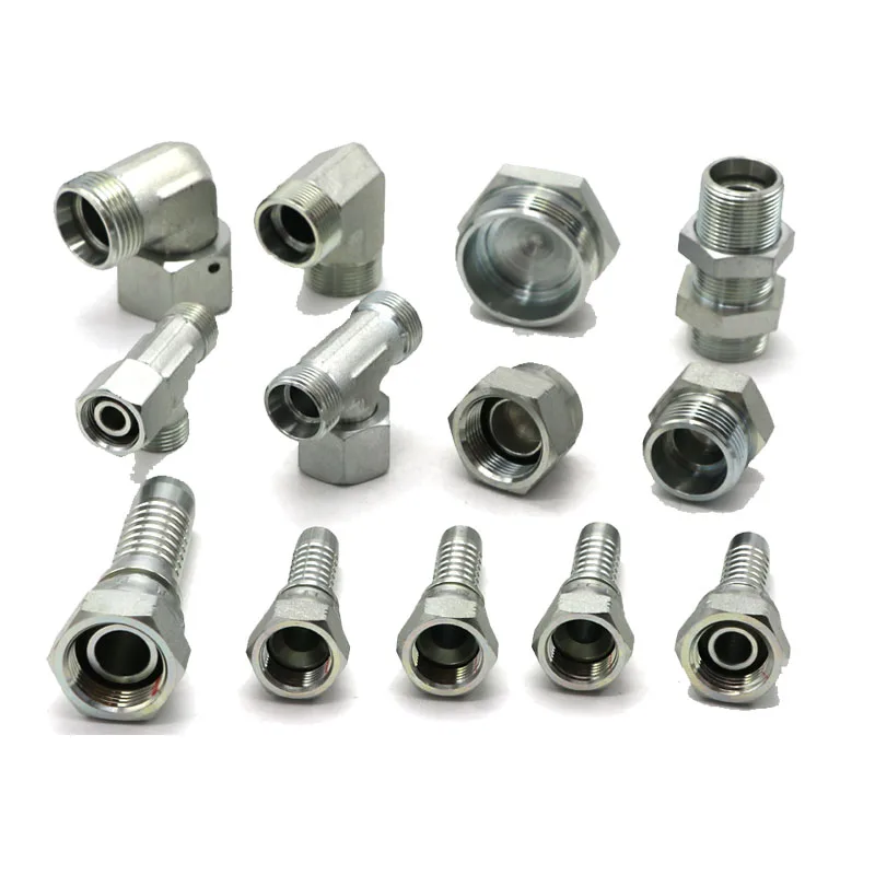 high quality steel hydraulic fitting and adaptor