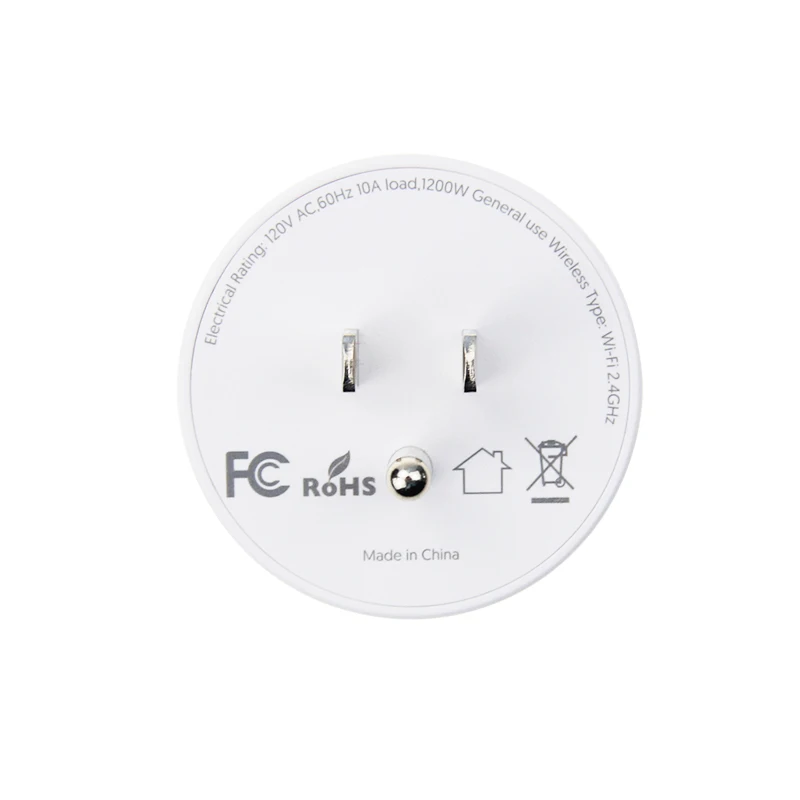 Tuya Smart Life App US Standard 10A Intelligent Smart Socket Wifi Plug
