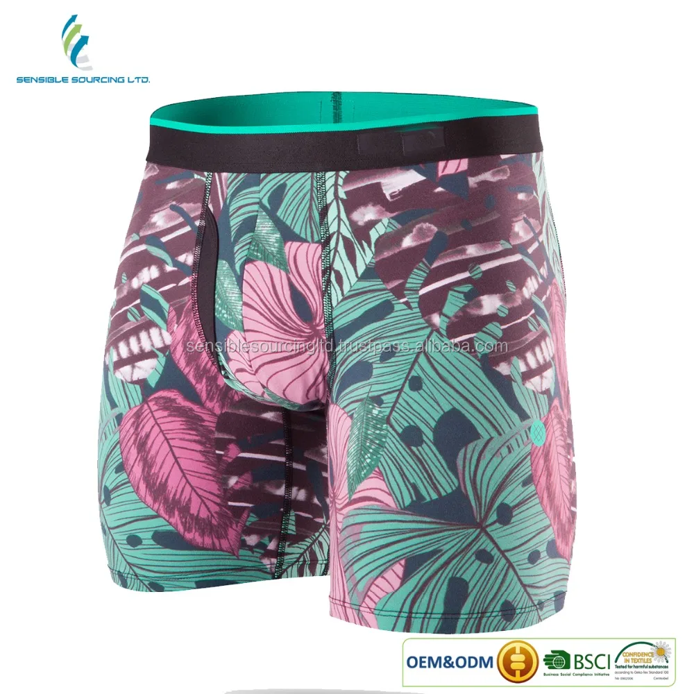 
SSL574 Best Cheap High Quality Cotton Designer printed Underwear , boxer shorts brief from china 