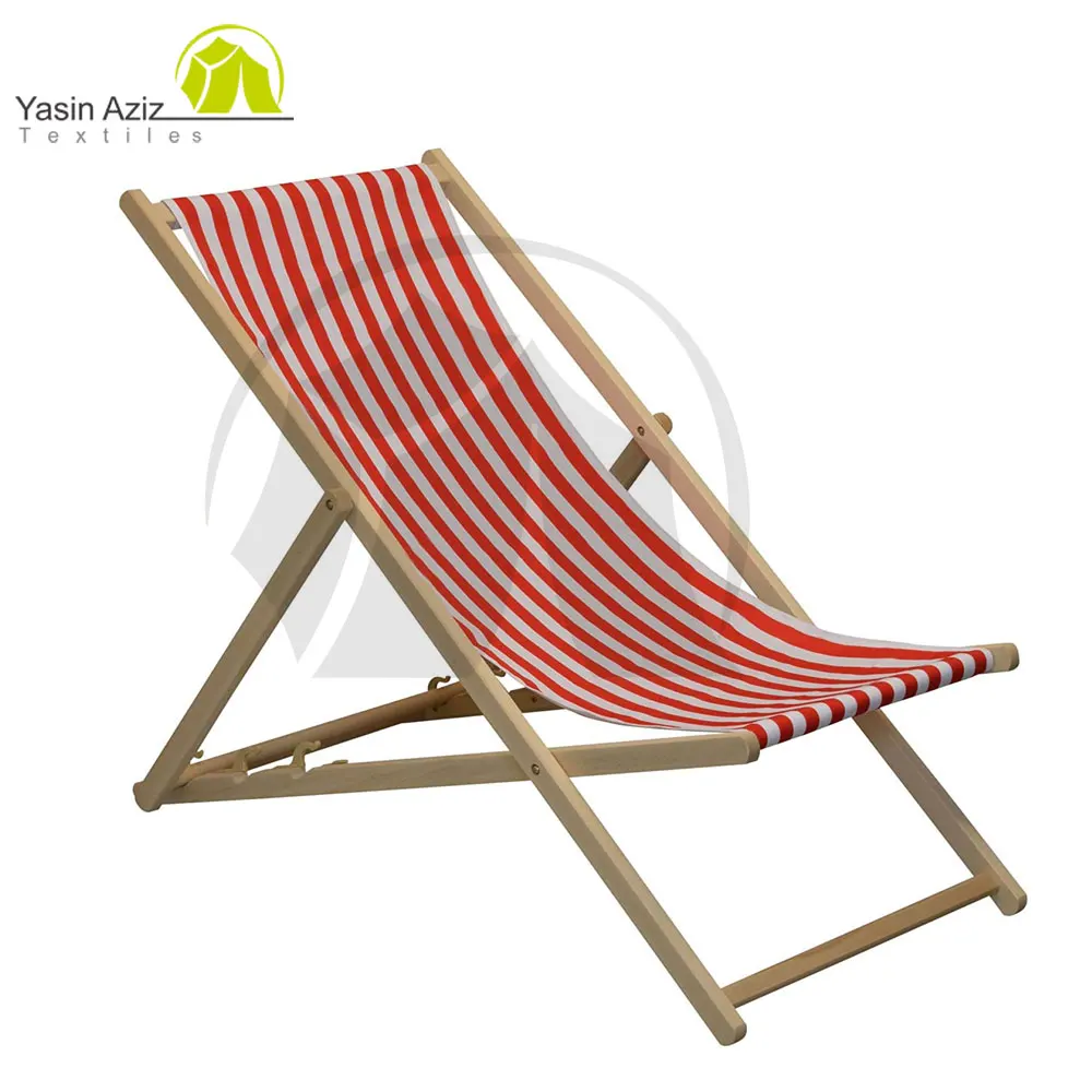 
Wooden Folding Beach Deck Chair 