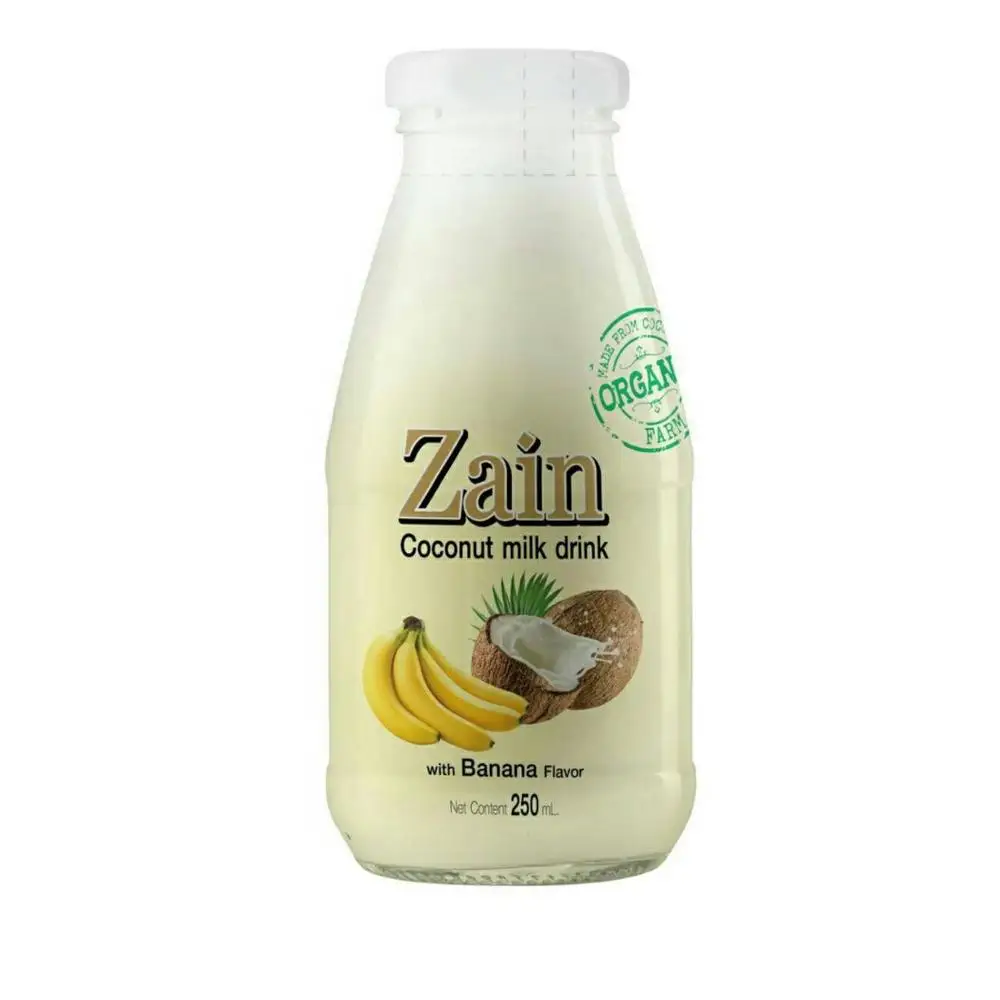 Zain Smoothie Orange  Coconut milk  drink with nata decoco Shake  Sterilized Juice Products type and Flavored Processing type