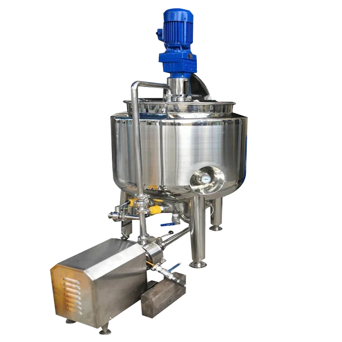 Stainless Steel Heating Jacketed Mixing Tank