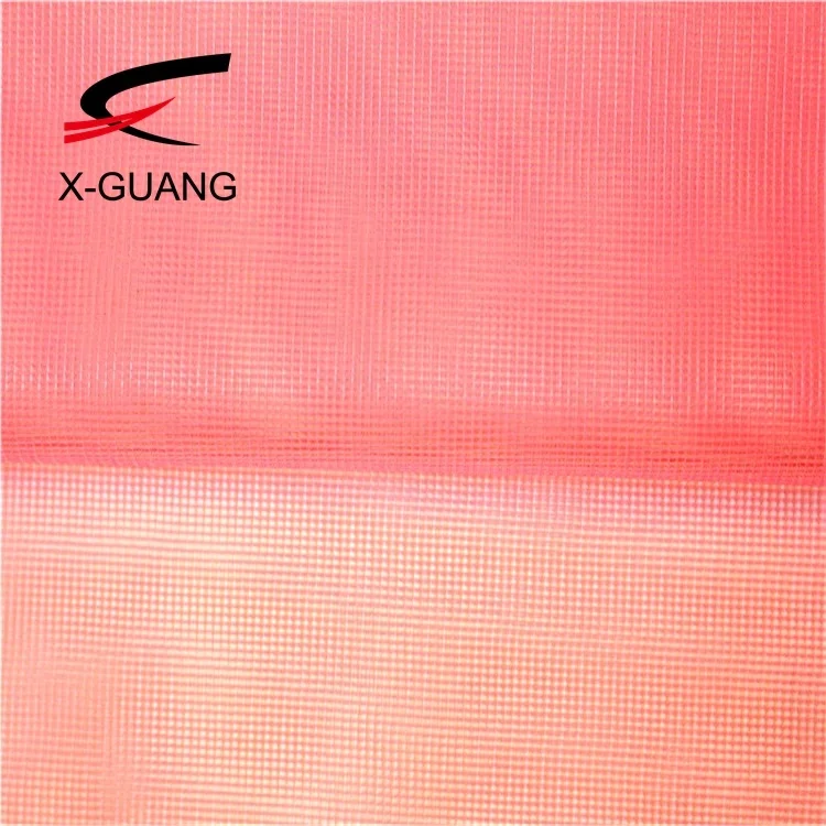 100% Fine Nylon Soft Square Mesh Fabric For Clothing