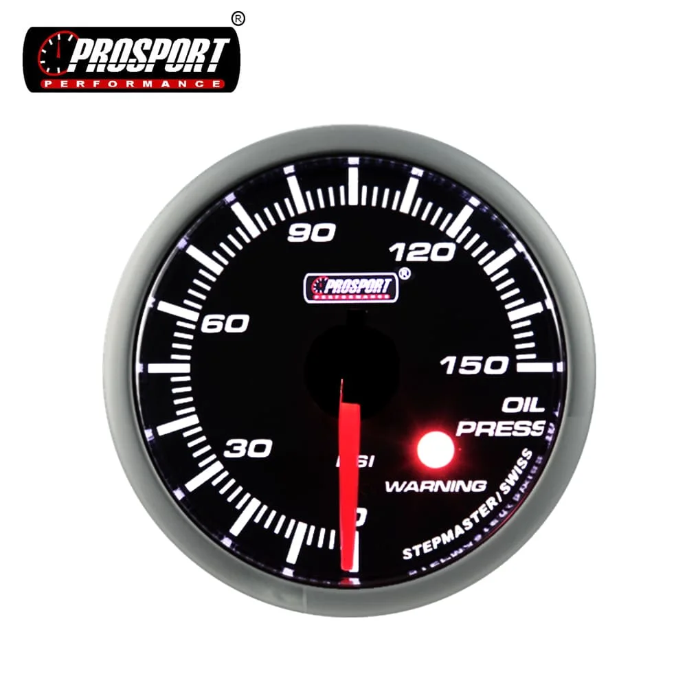 52mm universal car electric oil pressure gauge
