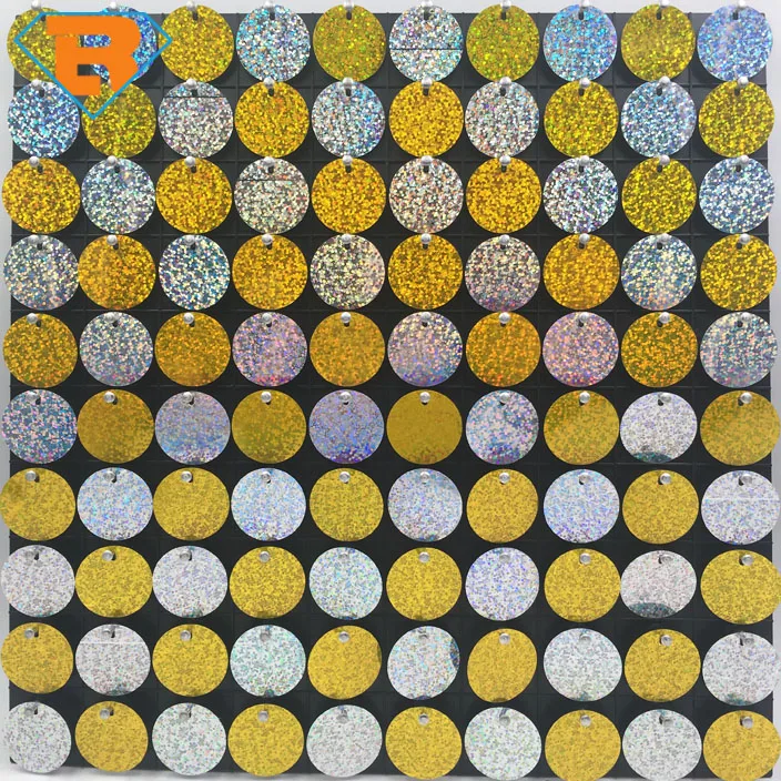 Dazzling Wall Panel Air Flect Shimmer Sequin Board for Advertising