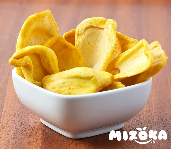 Hight Quality Freeze Fried Dried Jackfruit Chips Fruit & Vegetable Snacks Sweet Bulk Kg Jackfruit, Bag Packaging Normal Soft