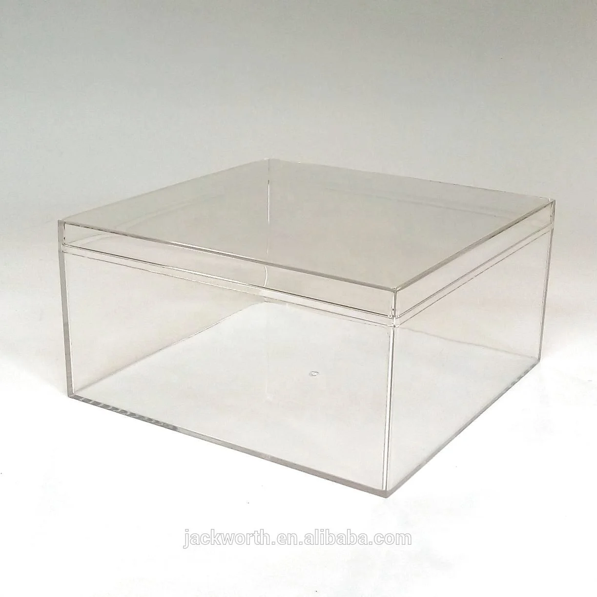 Transparent acrylic display box clear plastic box