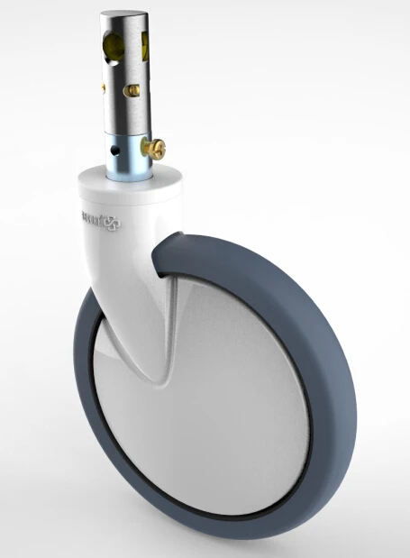 Растягивающее колесо, 6 дюймов, больничные колеса, сверхмощные