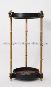Geo Gold umbrella stand
