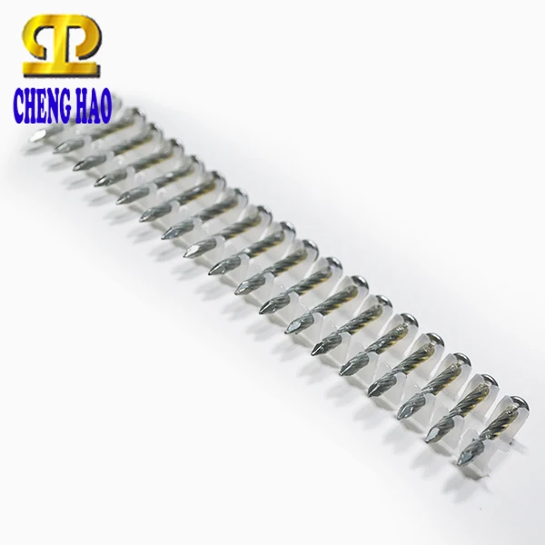 Taiwan Made Bugle Head Phillips C1022 Harden Collated Wood Self-Tapping Screw
