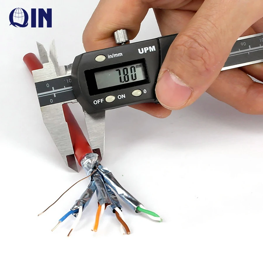 Best Quality Cat7 SFFTP  Network Cable  Bare Copper 100% DTX-1800 Test Passed