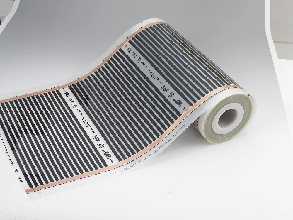 Korea PTC Heating Floor Film REXVA Floor Heating Film warm floor Energy and Cost-Effective Simple and Fast Installation