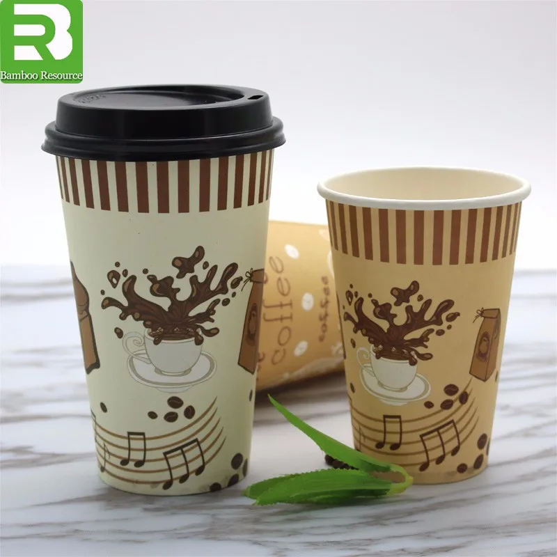 Bamboo Resource Food grade disposable cheap coffee cups