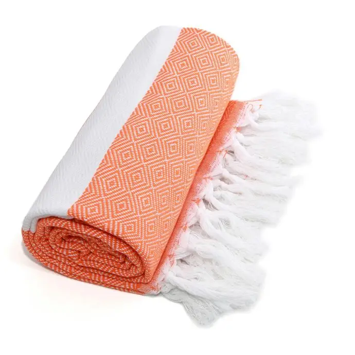 
100%Cotton yarn dyed customised colored striped thick outdoor daily use fieldcrest plum sunflower kitchen fouta peshtemal towels 