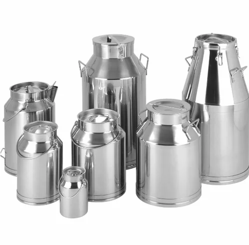 SS 304 Stainless Steel Milk Barrel with 100 Liter capacity