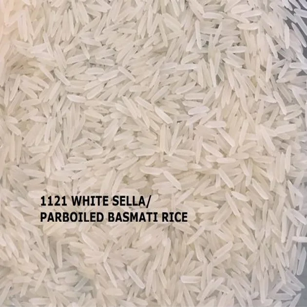 
Indian best quality sella basmati rice 1121 grain length 8 3 mm before cook moisture 12 broken 2 free sample available 