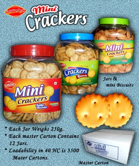Mini Cracker Biscuits 250g