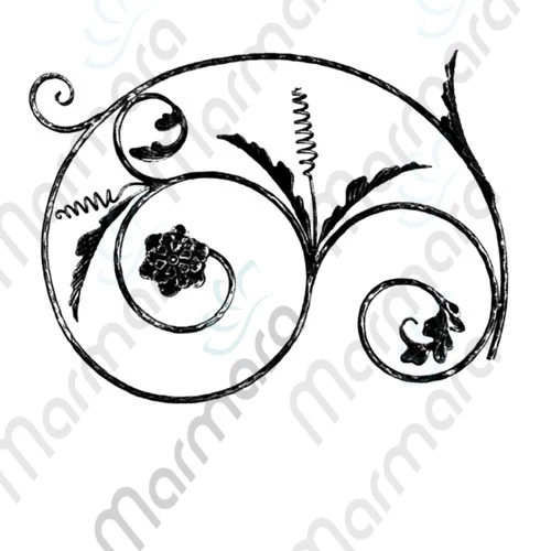 
Decorative Panel wrought iron parts forged fence gate ornaments Turkish Made decorative Component - Marmara 