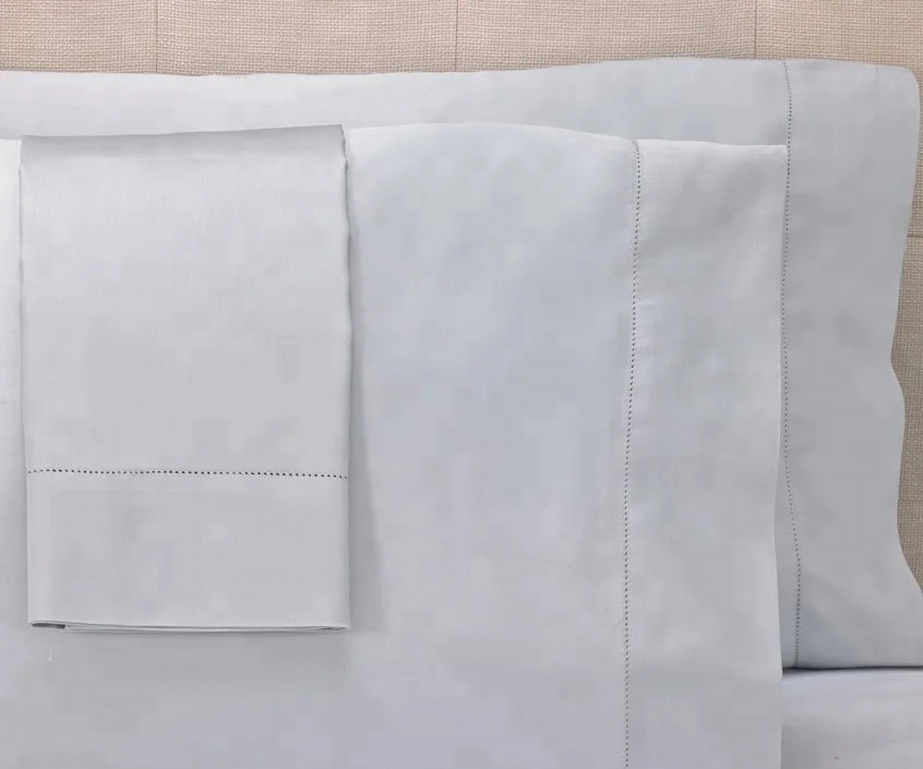 Hemstitch collecction bed sheet from Embroidery Viet Nam