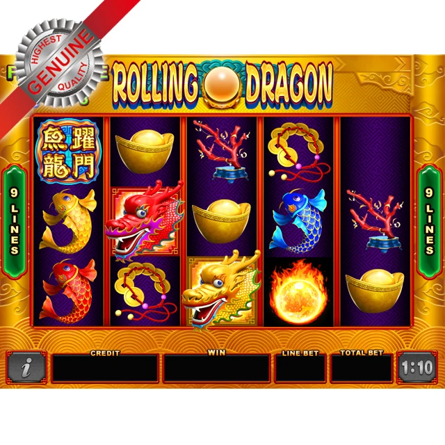 Casino supplier Rolling Dragon - Video slot gambling game board arcade machine