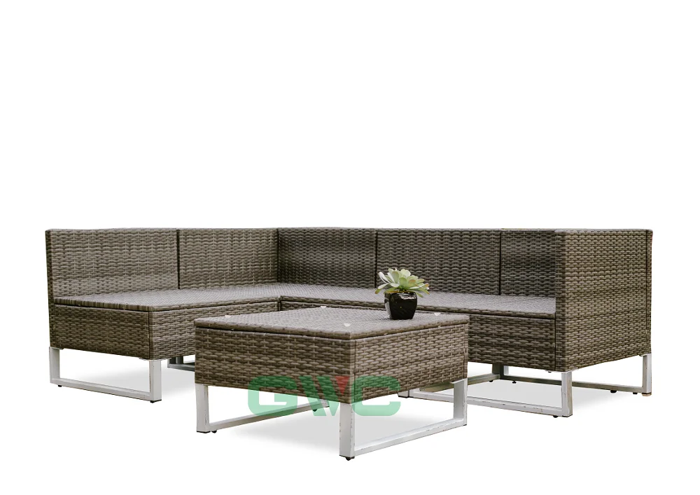Weather Patio Furniture/Luxury Wicker Rattan Sofa PE rattan made in vietnam cheap price high quality