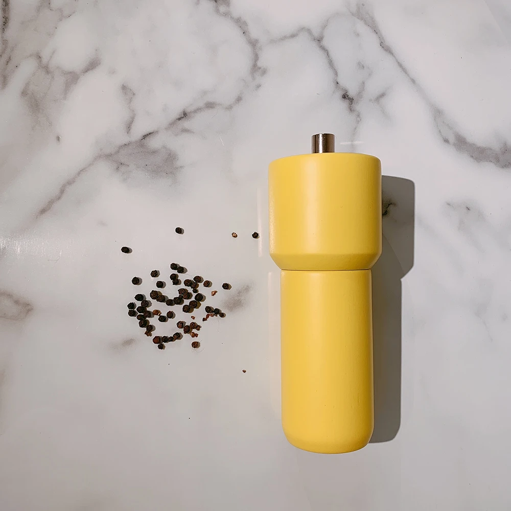 [Планировании] 2022 Тайвань сделано Новое поступление 6 дюймов деревянный набор мельниц для соли и перца