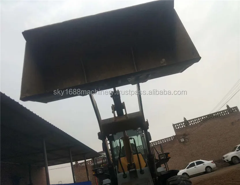 Chinese used LG953 /LG856/LG855 used wheel loader with cat engine/chinese loader 856  wheel loader