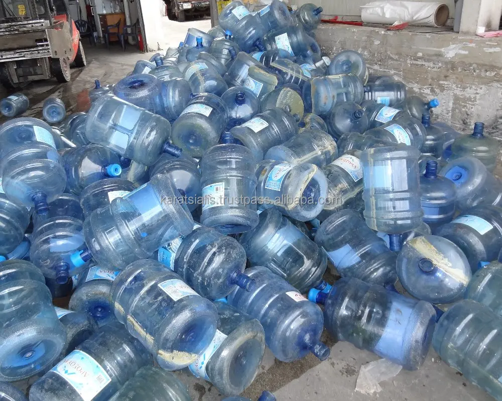 
PC WATER BOTTLES LIGHT BLUE BALES or GRINDED SCRAP / WASTE. 