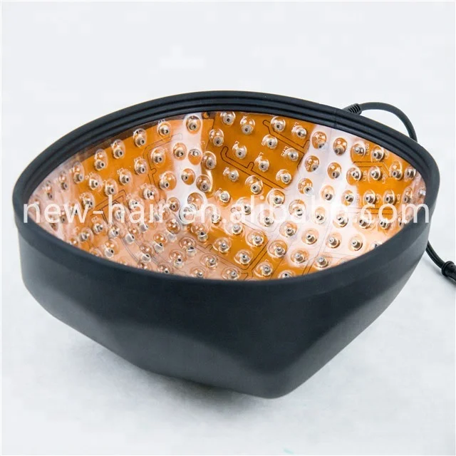 Mobile 280 diodes medical laser therapy cap for hair regrowth, improve hair loss, red light therapy LLLT like laser comb