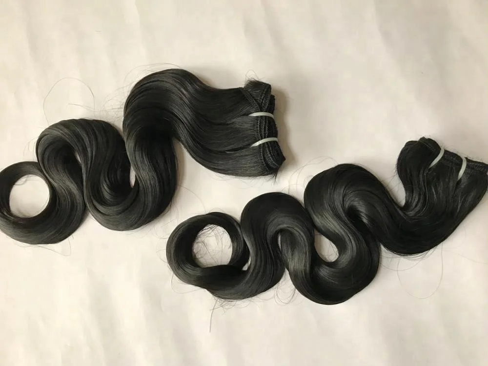 New Arrival High Quality Human Indian Hair Cuticle Aligned Wet And Wavy Bulk Hair For Braiding , Temple human hair virgin raw