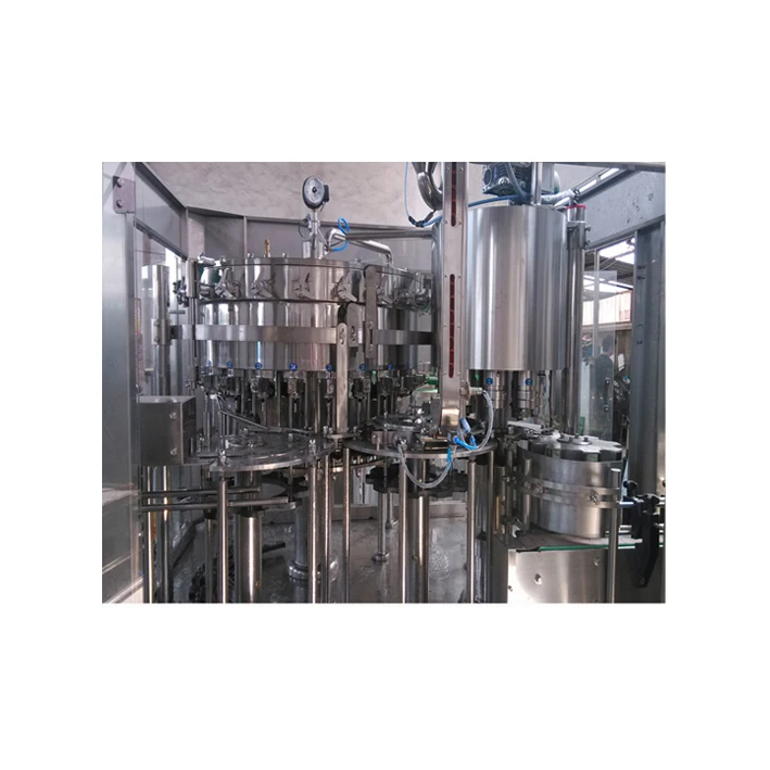 PET Bottle Sparkling Water Soft Drink Integrated Monoblock Combi Filling Bottling Packaging Machine