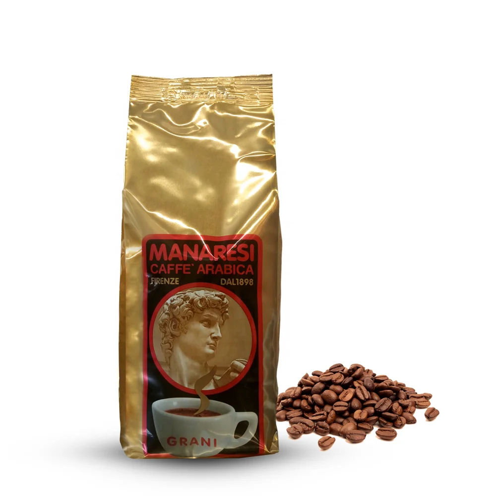 500 г итальянский светло жареный Арабика, кофе из цельных зерен